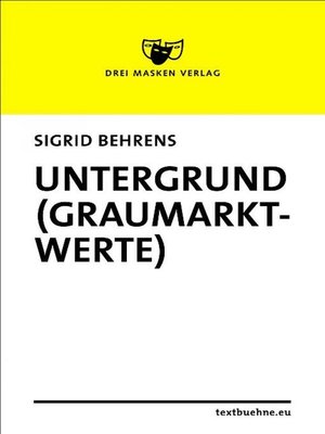 cover image of Untergrund (Graumarktwerte)